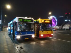 autobus na event Warszawa