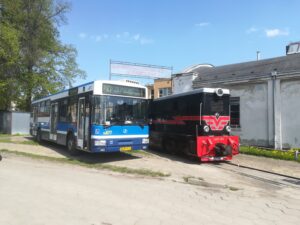 Zabytkowy autobus na event Warszawa